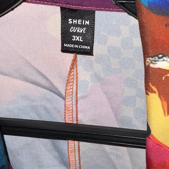 Print Lapel Blazer - Picture 6 of 7